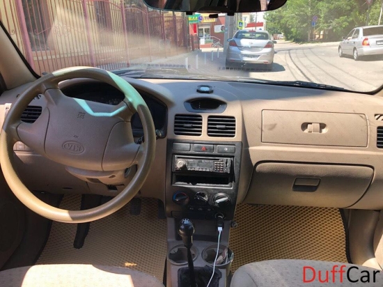 Автомобильные коврики Kia Rio I (DC) Седан (1999 - 2005)